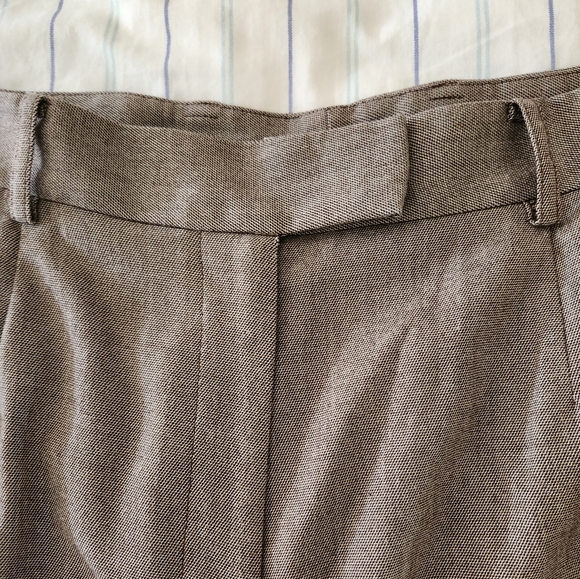Calvin Klein Brown High Waisted Trousers Size 12 - Picture 5 of 10